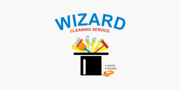 Logo Wizard Cleaning Service